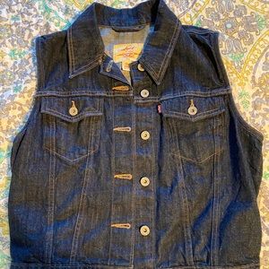 Women’s Levi’s denim vest